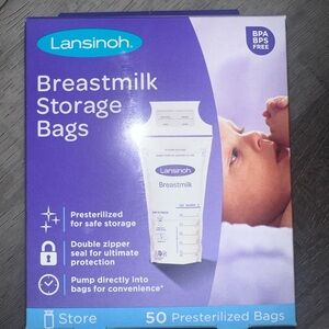 milk storage bags